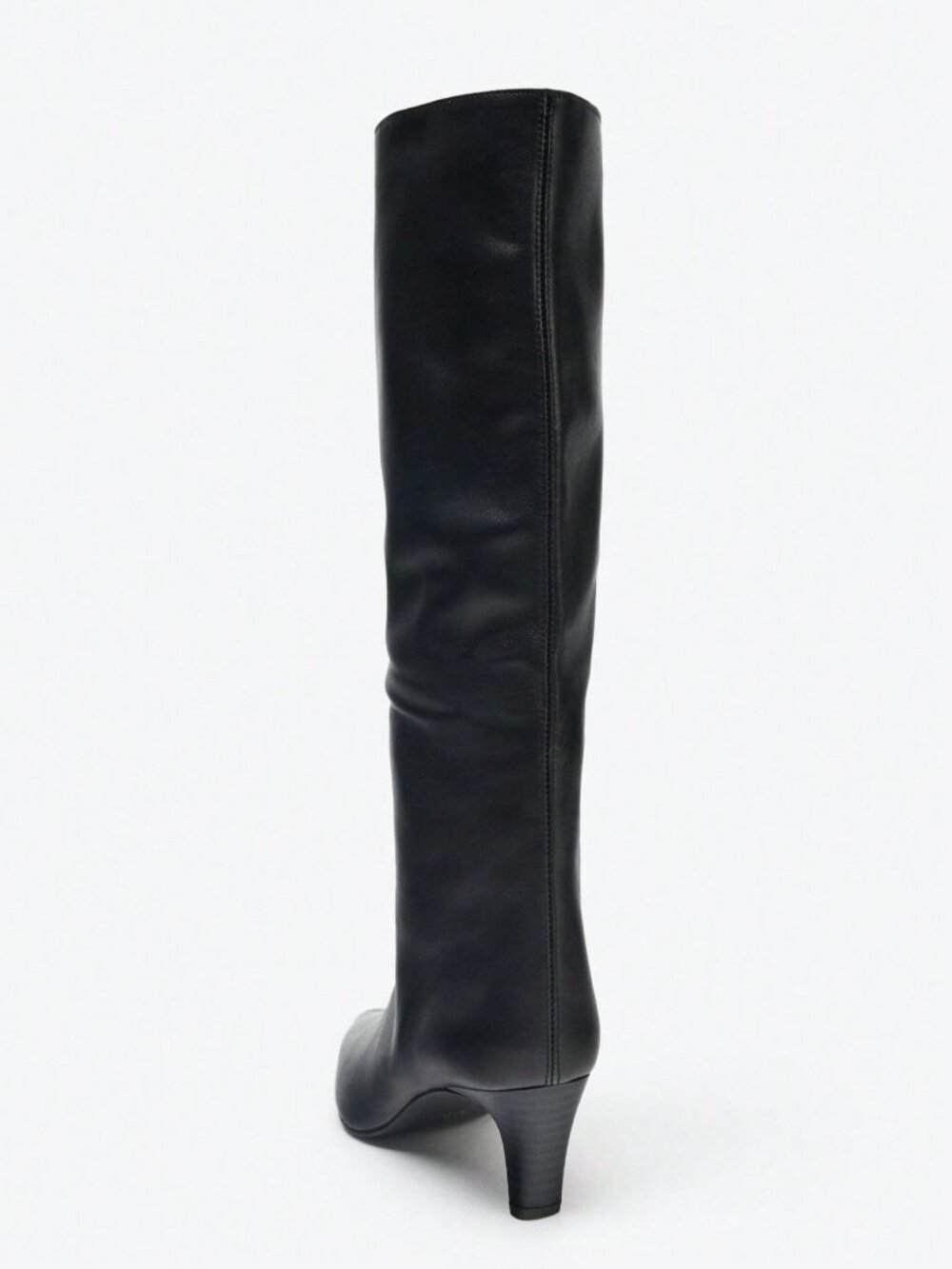 Black Western Women's Kitten Heel Boots - Picture 7 of 9
